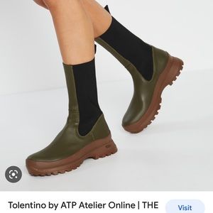 ATP Atelier Chelsea Boots rubber sole